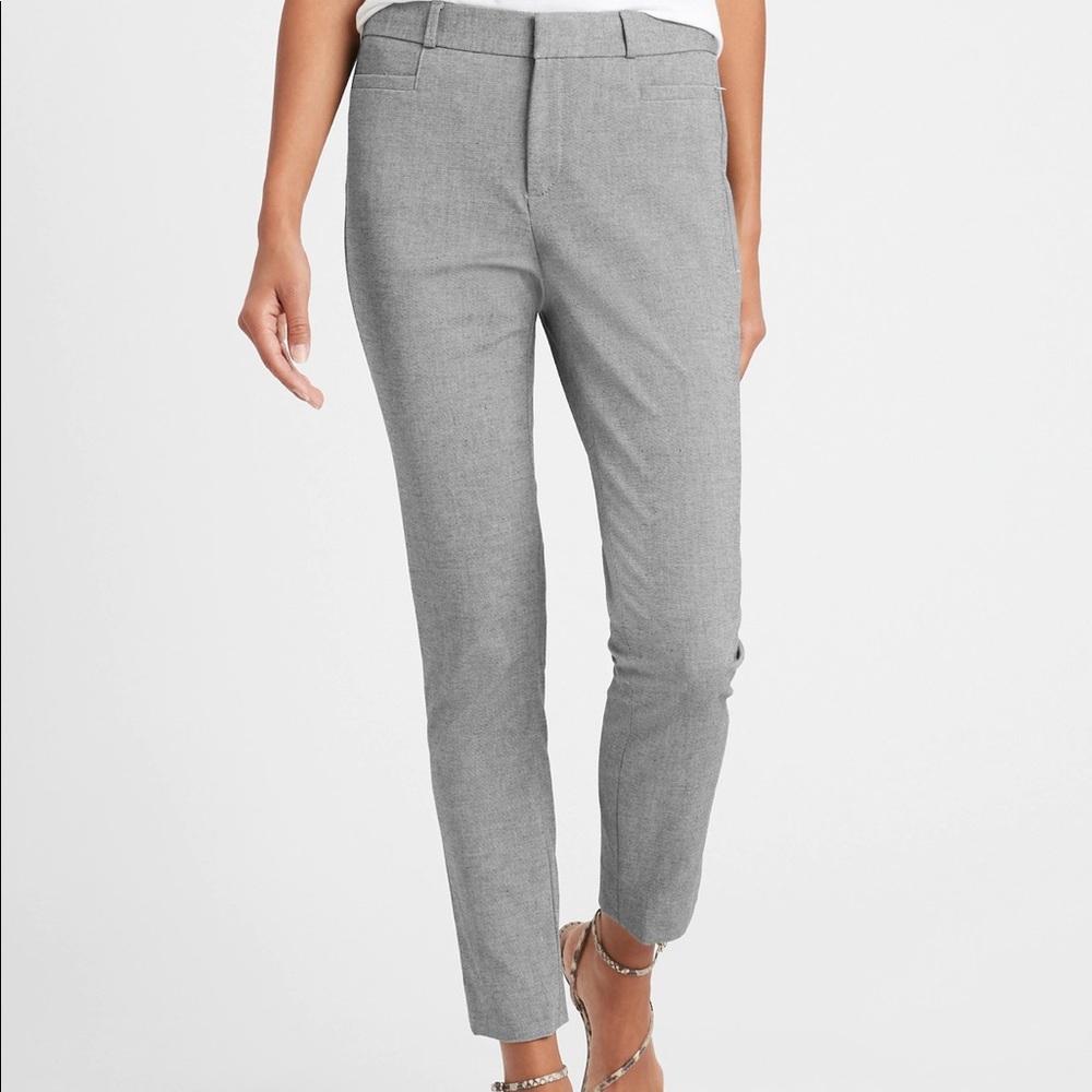Banana Republic Sloan Pant, Grey, Size 14